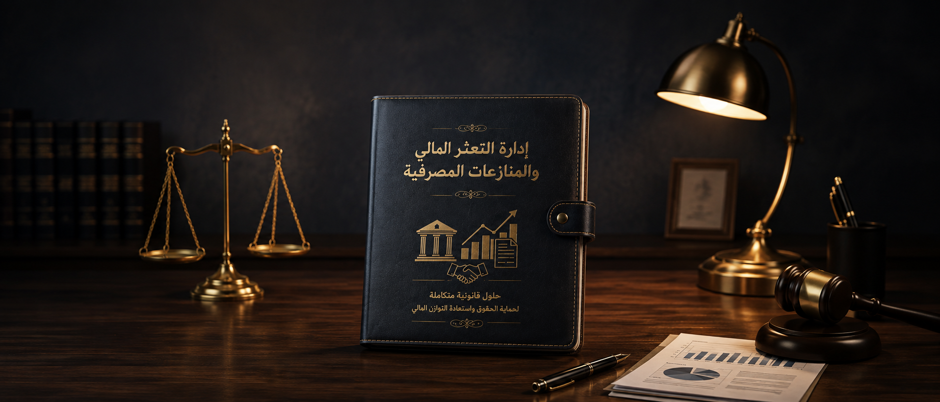 إدارة التعثر المالي والمنازعات المصرفية