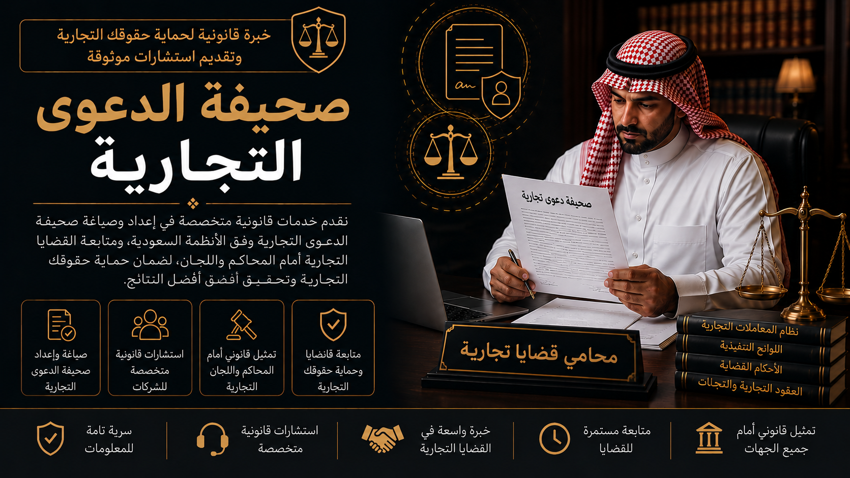 صحيفة الدعوى التجارية