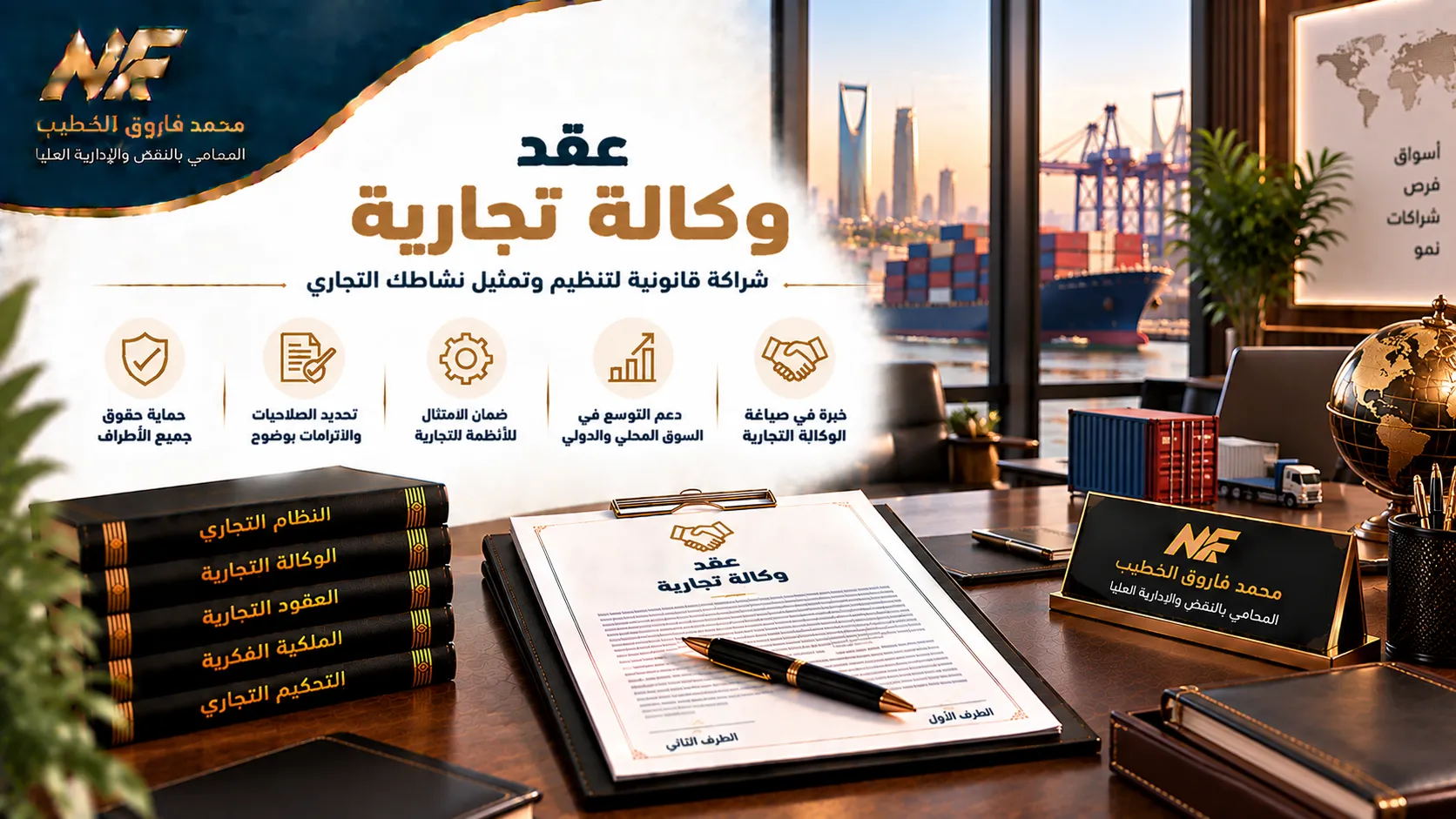 عقد وكالة تجارية في مصر: الدليل القانوني الشامل لصياغة وحماية حقوق الأطراف