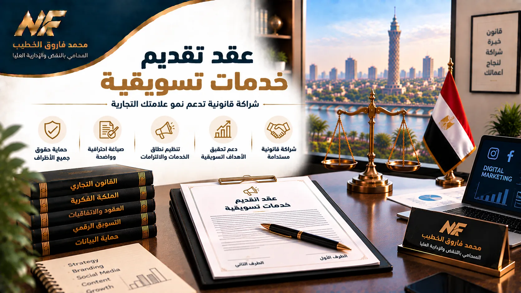 عقد تقديم خدمات سياحية في مصر | الشروط والبنود