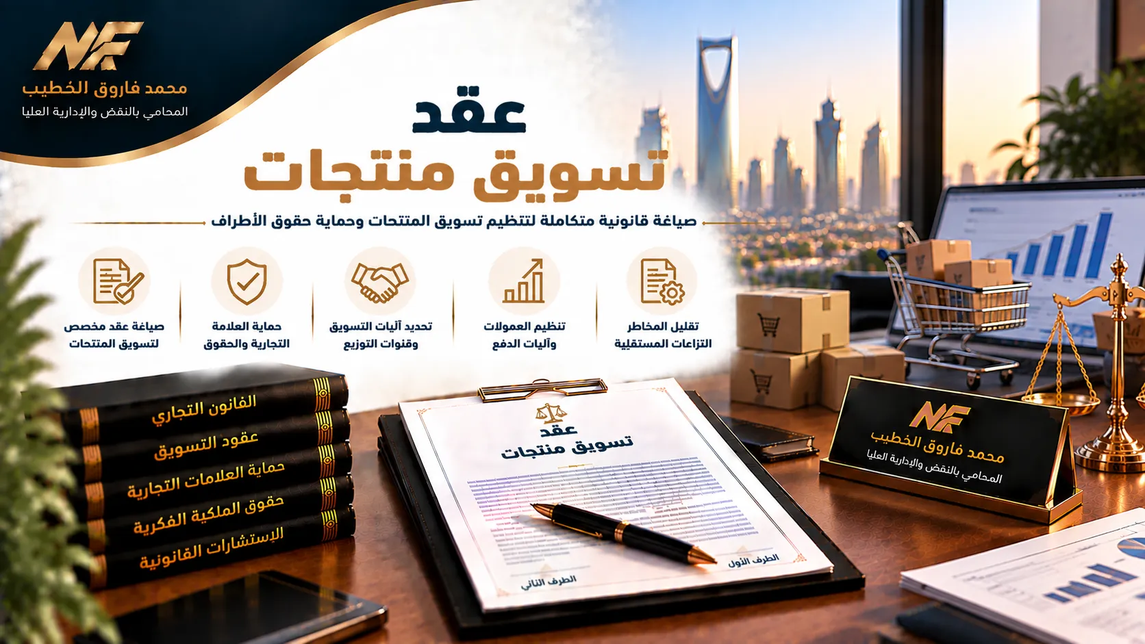 عقد تسويق منتجات في مصر: الشروط والبنود القانونية