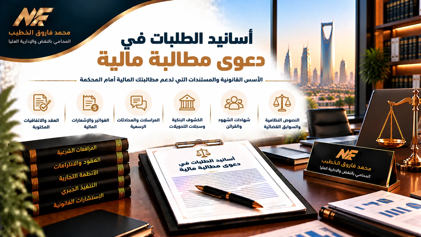 أسانيد الطلبات في دعوى مطالبة مالية: شرح وصياغة قانونية